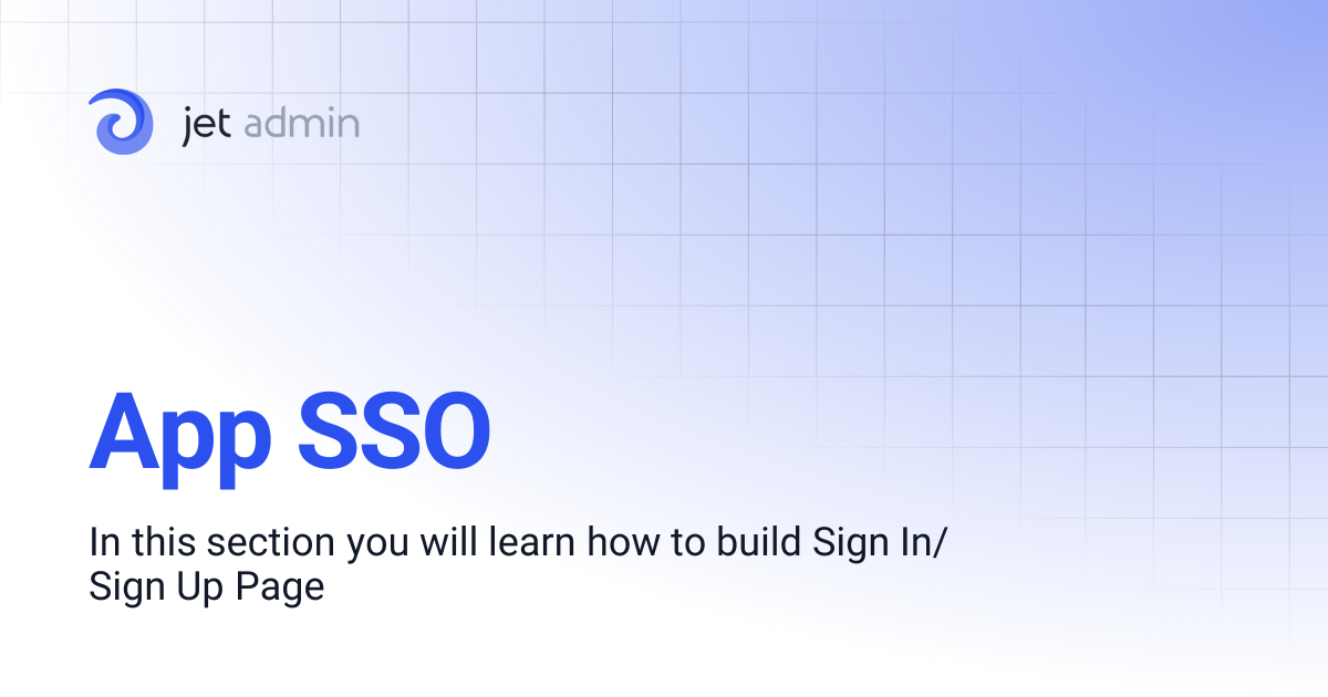Sign In/Sign Up | User Guide
