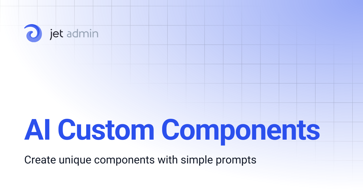 AI Custom Components | User Guide