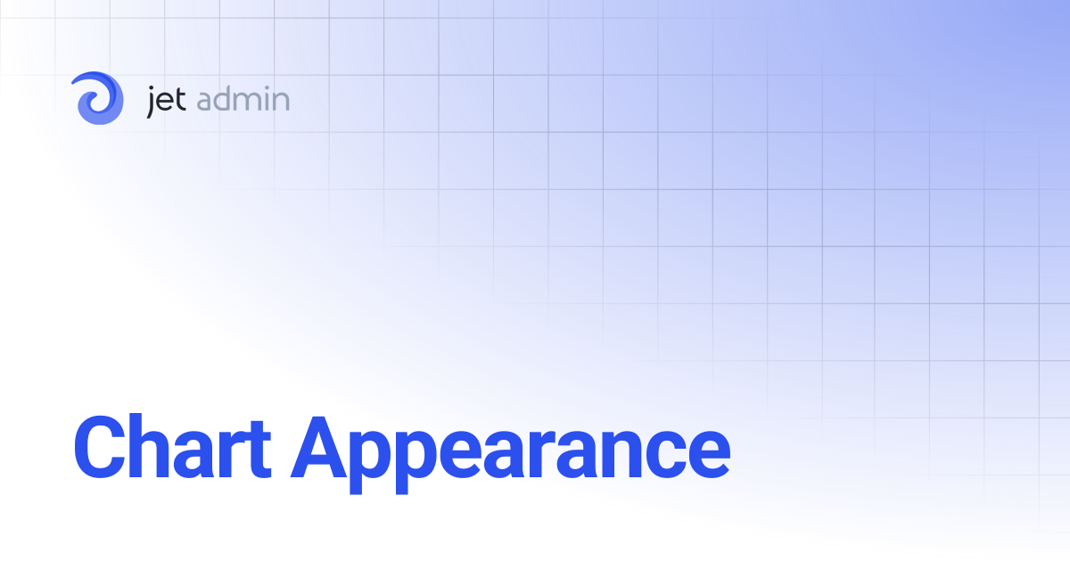 Chart Appearance | User Guide